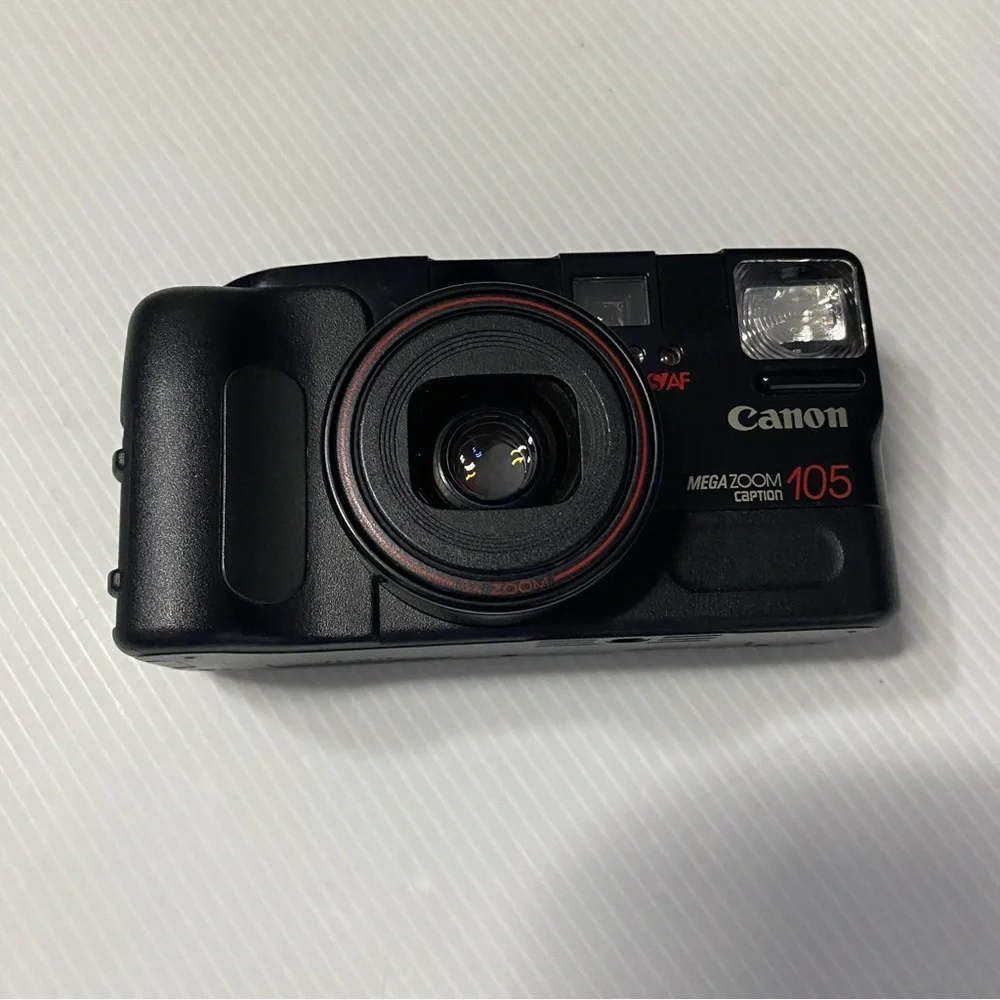 Canon Sure Shot Mega Zoom 105 Caption Camera FOR PARTS ONLY untested